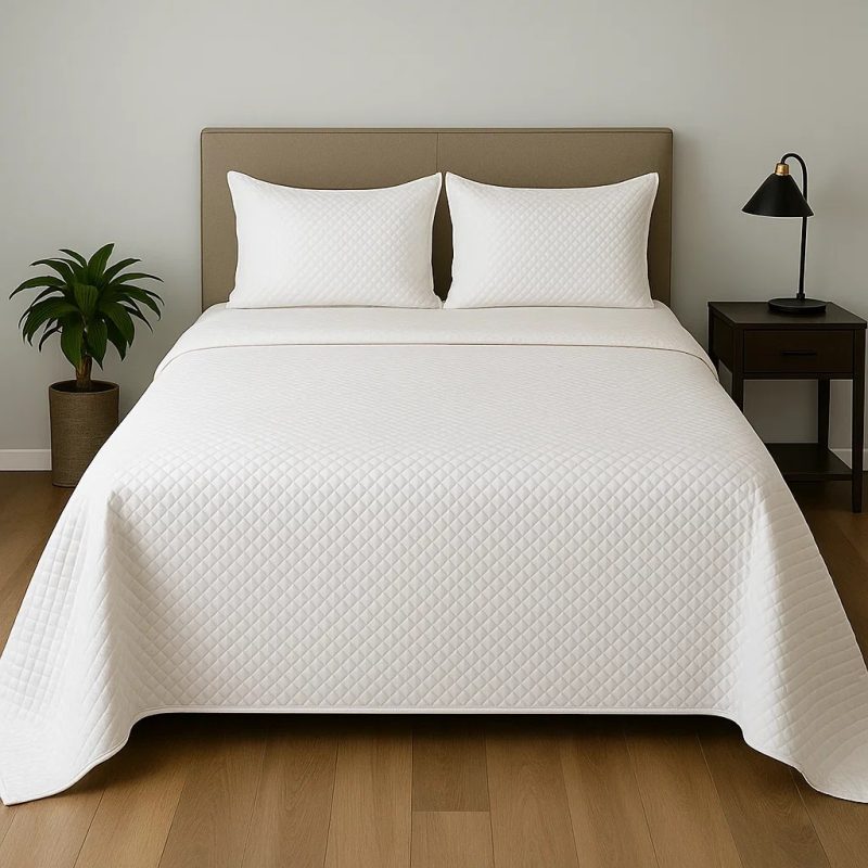 COBERTOR ELEGANCE BLANCO 1 Cobertor Elegance