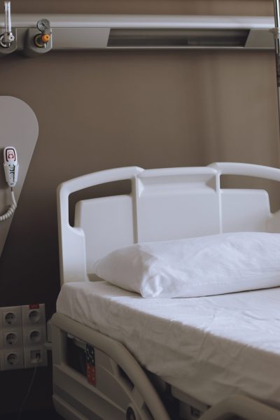 high-angle-view-bed-hospital