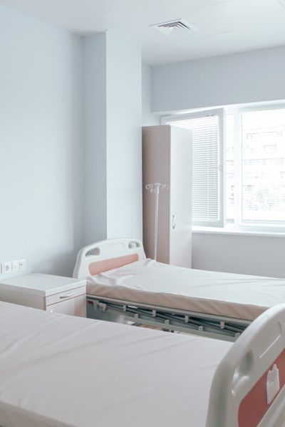 Hospital room interior